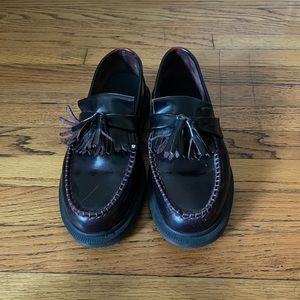Dr Martens Adrian Tassel Loafer Cherry Red size US 6